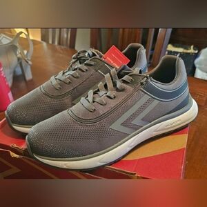 Men's Sz 12W Black and Gray BILLY Sneakers NEW